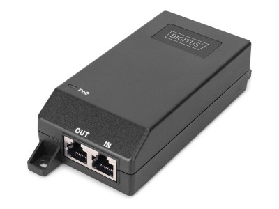 Gigabit Ethernet PoE+ Injektor, 802.3at