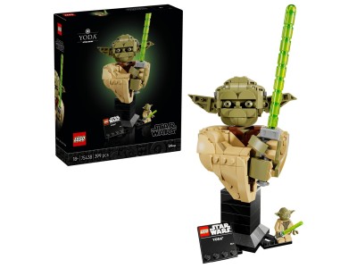 75438 Star Wars Yoda Büste, Konstruktionsspielzeug