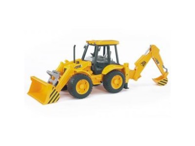 02428 JCB 4CX Baggerlader, Modellfahrzeug