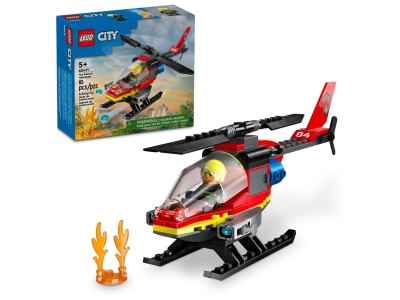 60411 City Feuerwehrhubschrauber, Konstruktionsspielzeug