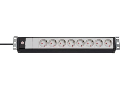 Premium-Line Steckdosenleiste 8-fach, 19" Format