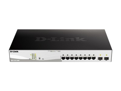 D-Link DGS-1210-10MP/E  PoE/GE/GE/SMA/08, Switch