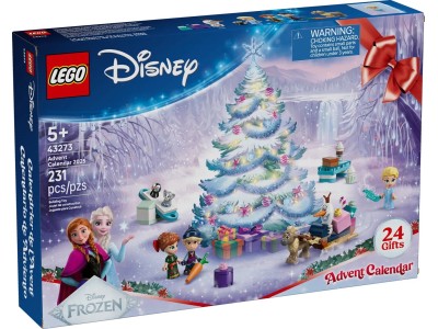 43273 Disney Frozen Adventskalender 2025, Konstruktionsspielzeug