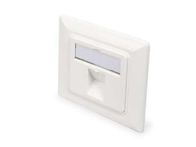 Leerdose für Keystone Module, 1x RJ-45