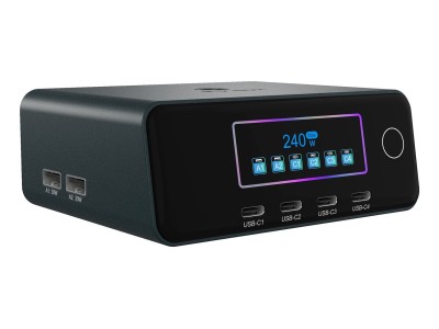 Diamond Charge 2401 GaN-Ladegerät mit LCD-TFT