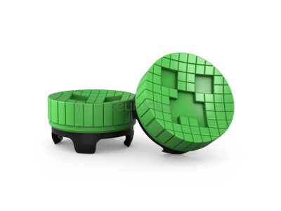 KontrolFreek Minecraft Performance Thumbsticks – Creeper