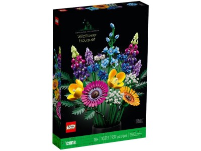 10313 Icons Wildblumenstrauß, Konstruktionsspielzeug