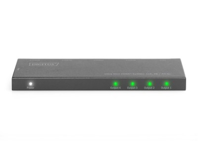 Ultra Slim HDMI Splitter, 1x4, 4K