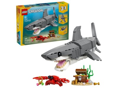 31381 Creator 3-in-1 Wilder Hai mit