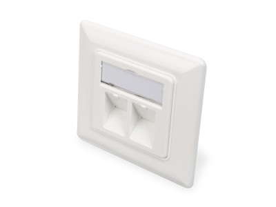 Leerdose DN-93801-1 für Keystone Module, 2x