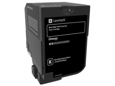 Lexmark - Hohe Ergiebigkeit - Schwarz