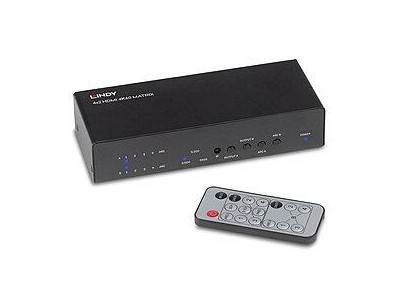 Lindy 4x2 HDMI 4K60 Matrix Zum