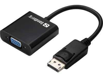 Sandberg Adapter DisplayPort>VGA - VGA-Adapter -