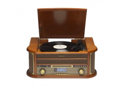 Denver MRD-51 Retro-Musiksystem Plattensp./DAB/Kassette