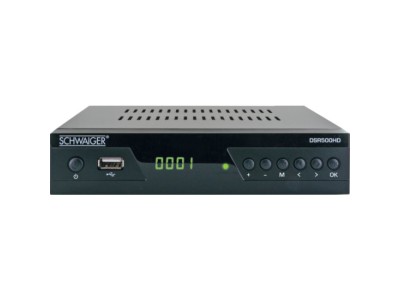 Schwaiger DSR500HD TV Set-Top-Box Kabel Full