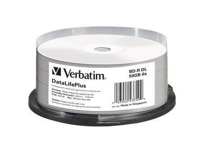 Verbatim DataLifePlus Blu-Ray-Disk - 25 x