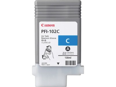 Patrone Canon PFI-102C cyan