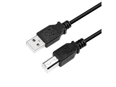 Logilink USB 2.0-Kabel, USB-A/M zu