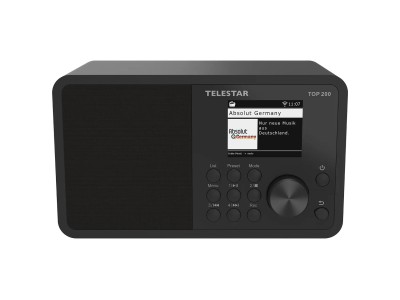 TELESTAR TOP 200 Schwarz Multifunktionsradios Stationär
