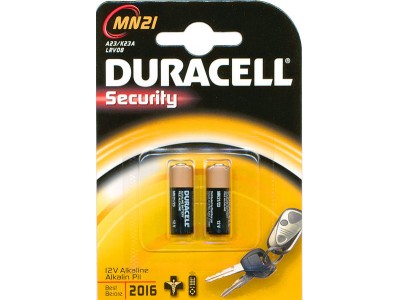 Duracell Batterie Security MN21 2St.