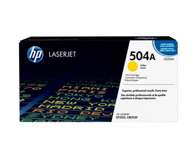 HP 504A Gelb LaserJet Tonerpatrone