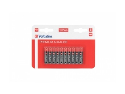 Batterie AAA Verbatim Alkalibatterien 10er Pack
