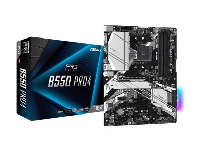 ASRock B550 Pro4 AM4 ATX VGA/HDMI