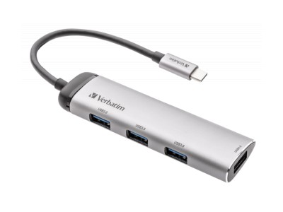 USB-C Verbatim Multiport HUB 4-Port USB