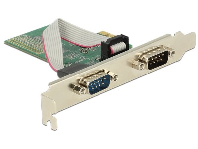 DELOCK PCI Expr Card 2x D-Sub9