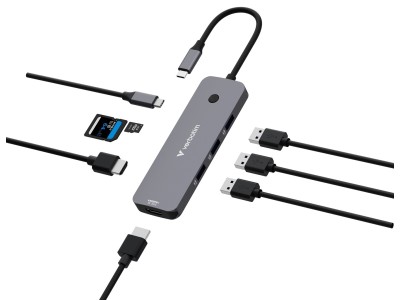 Verbatim USB-C Pro Multiport Hub 8