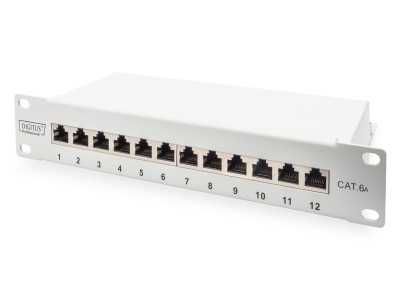 DIGITUS Cat.6A Patch Panel, geschirmt