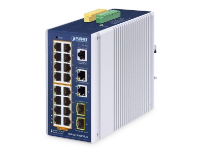PLANET Industrial 16-Port PoE+ Managed Switch