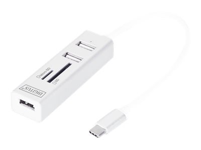 DIGITUS USB-C-Hub 3-Port 2.0->3xA2.0