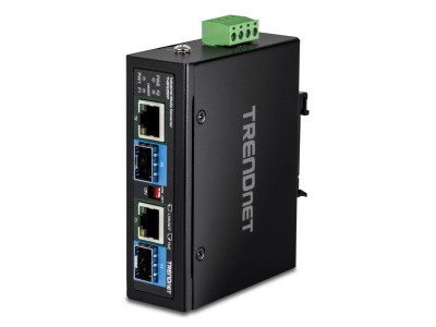 TRENDnet Industrial Medienkonv. 2xSFP->2x1000BASE-T PoE++
