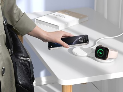 CONCEPTRONIC Faltb. Magnetisches Ladegerät Qi2 Wireless
