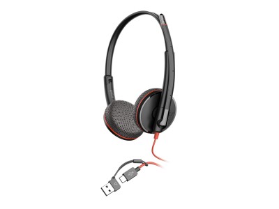 Poly Blackwire 3225 Stereo USB-C/A/3,5mm