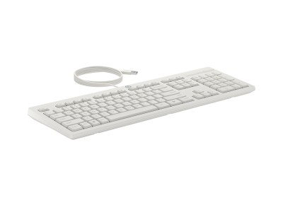 HP Tastatur+Maus 225 Set Kabelgebunden Weiß
