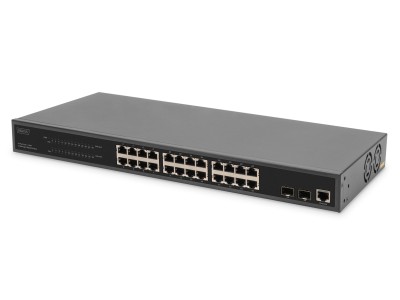 DIGITUS Switch 24 Port L2 Managed