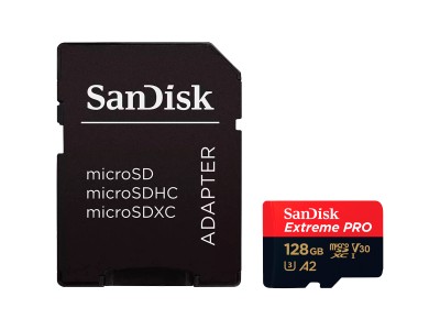 SD MicroSD Card 128GB SanDisk Extreme