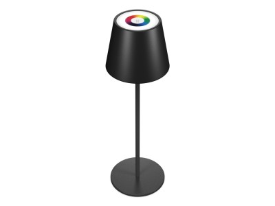 RealPower LED-RGB Tischlampe dimmbar mit Akku
