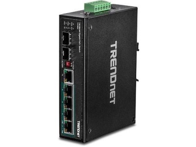 TRENDnet Industrial Switch 6-Port Gbit PoE+