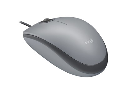 Logitech USB Mouse M110 grau