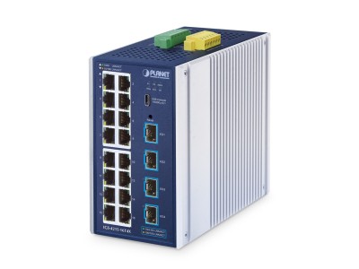 PLANET Industrial L2/L4 16-Port Managed Switch