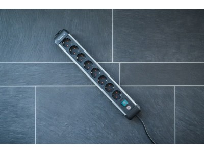 Brennenstuhl Steckdosenleiste Premium-ALU-Line 8fach 3m