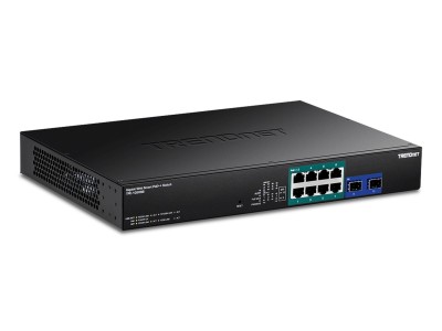 TRENDnet Switch 10-Port Gbit PoE++ Web