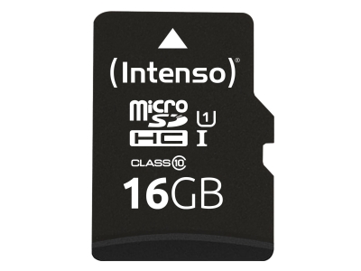 Intenso SD MicroSD Card 16GB SD-HC