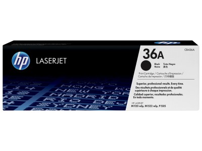 HP 36A Schwarz LaserJet Tonerpatrone