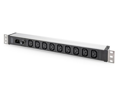 DIGITUS PDU 1U 9xC13 Ausgänge 230V/10A