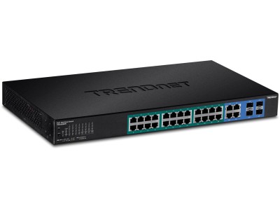 TRENDnet Switch 28-Port Gbit PoE+ Web