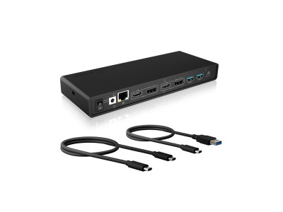 Dockingstation IcyBox USB Type-C mit 2